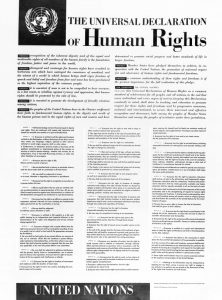 The Universal Declaration of Rights