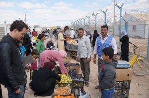 Zaatari groentemarkt