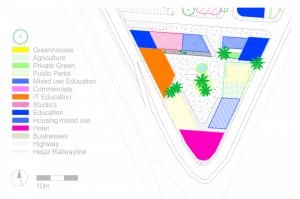 Urban Plan Pop-Up Stage Business Campus